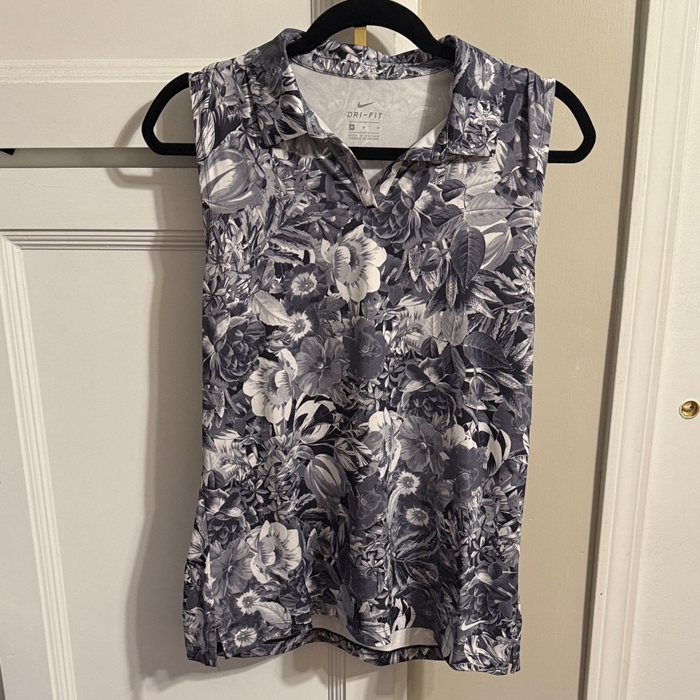 Nike Dri-Fit Sleeveless Golf Polo